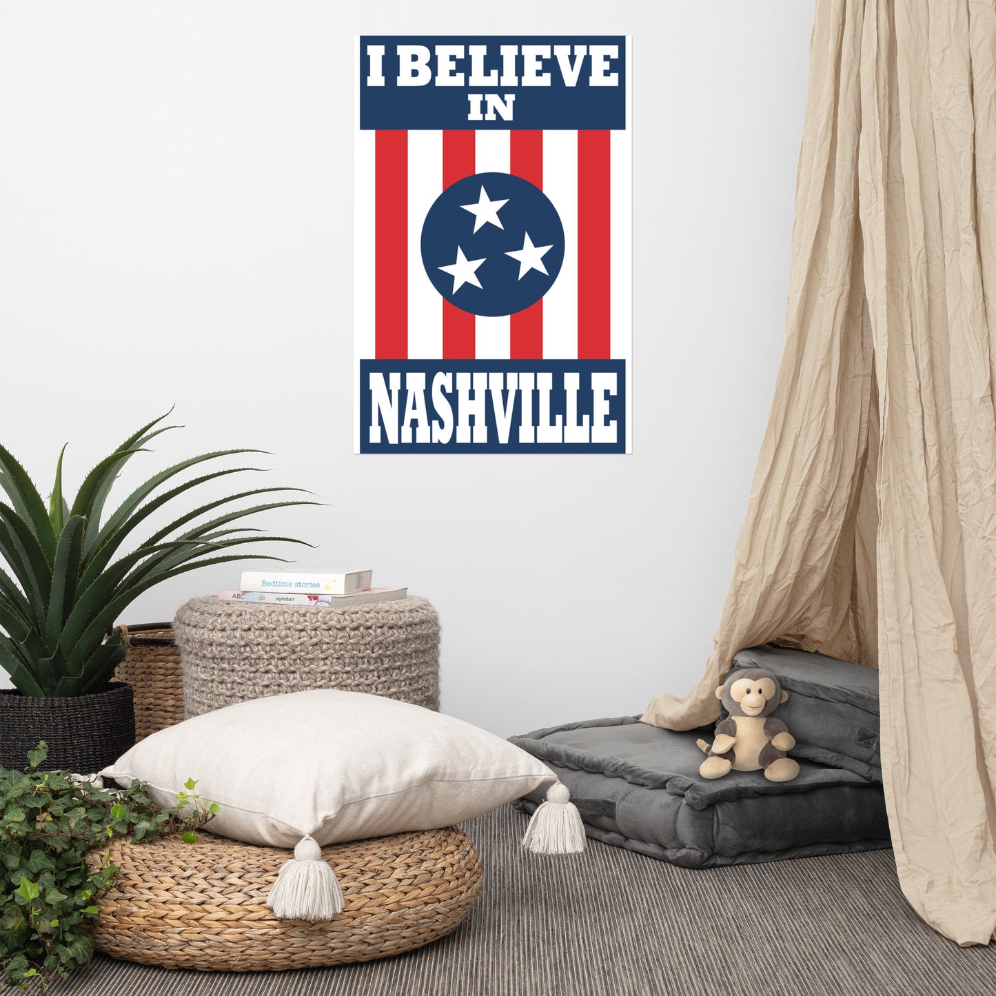 I Believe In Nashville Poster