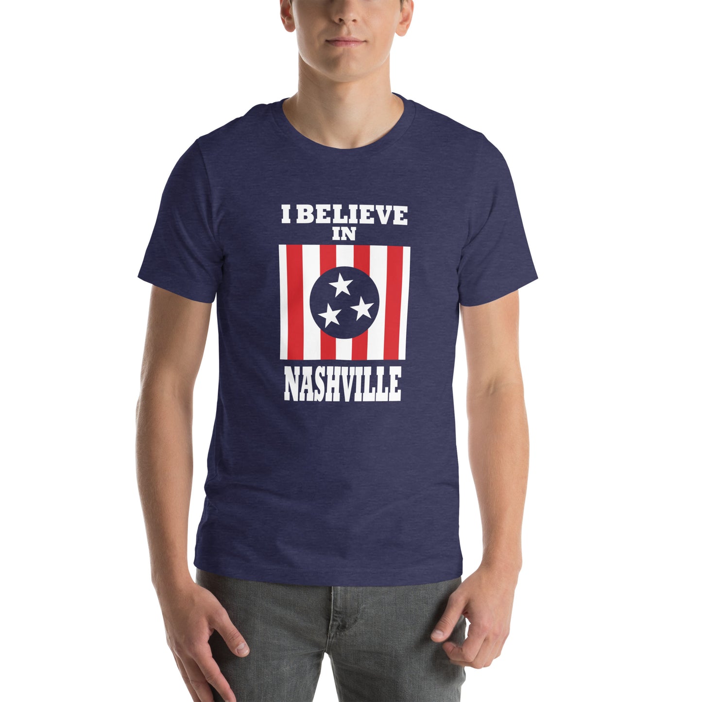 I Believe In Nashville Navy T-Shirt